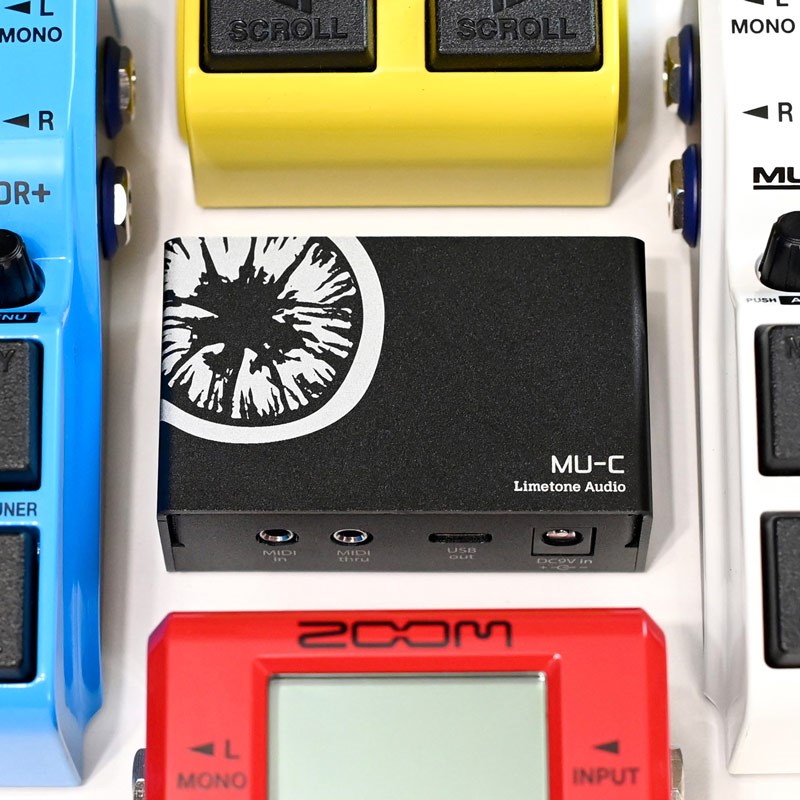 Limetone Audio】『ZOOMマルチストンプシリーズ』をスイッチャーから