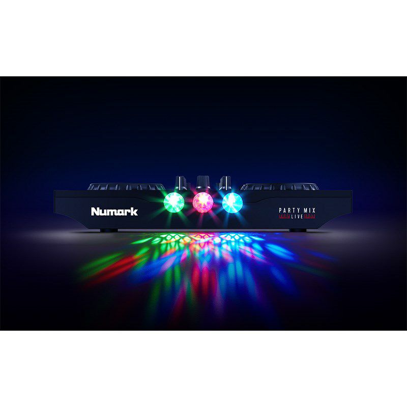 Numark】LEDパーティライト搭載のDJコントローラー『Party Mix II』と