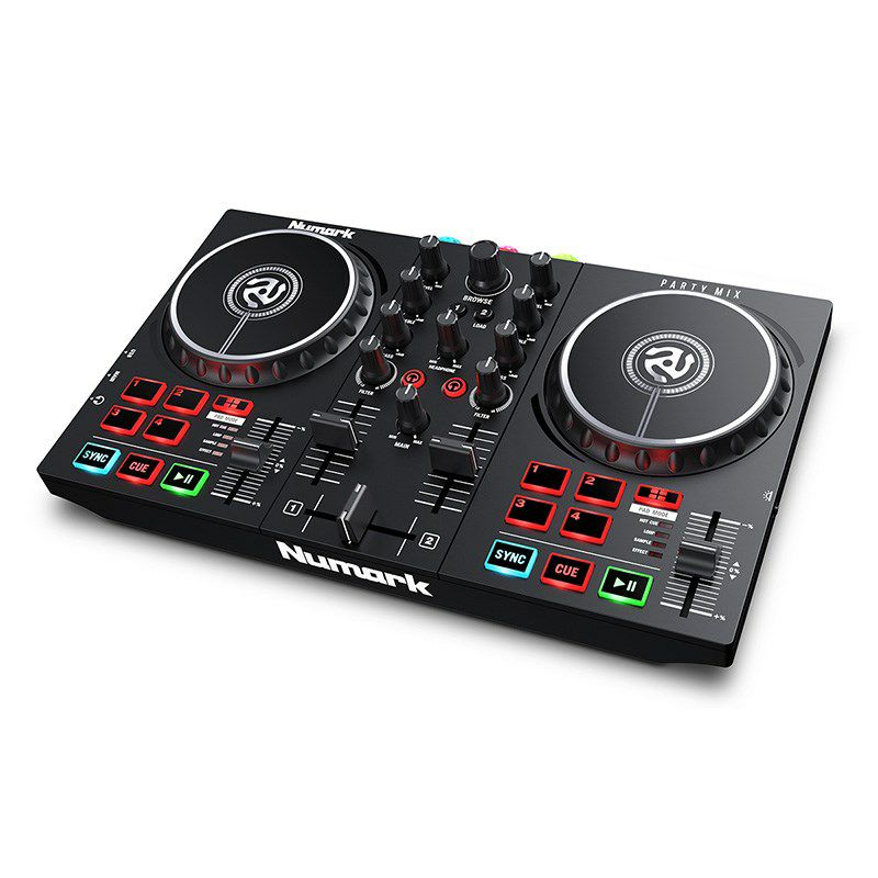 Numark】LEDパーティライト搭載のDJコントローラー『Party Mix II』と