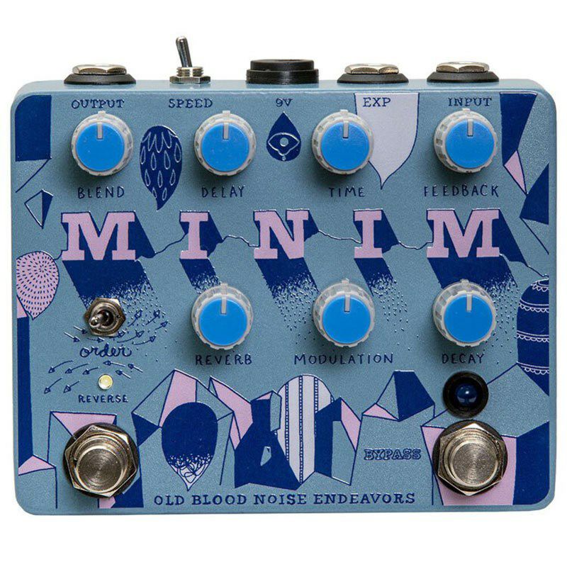 OLD BLOOD NOISE ENDEAVORS】アンビエント系ディレイリバーブ”MINIM”の