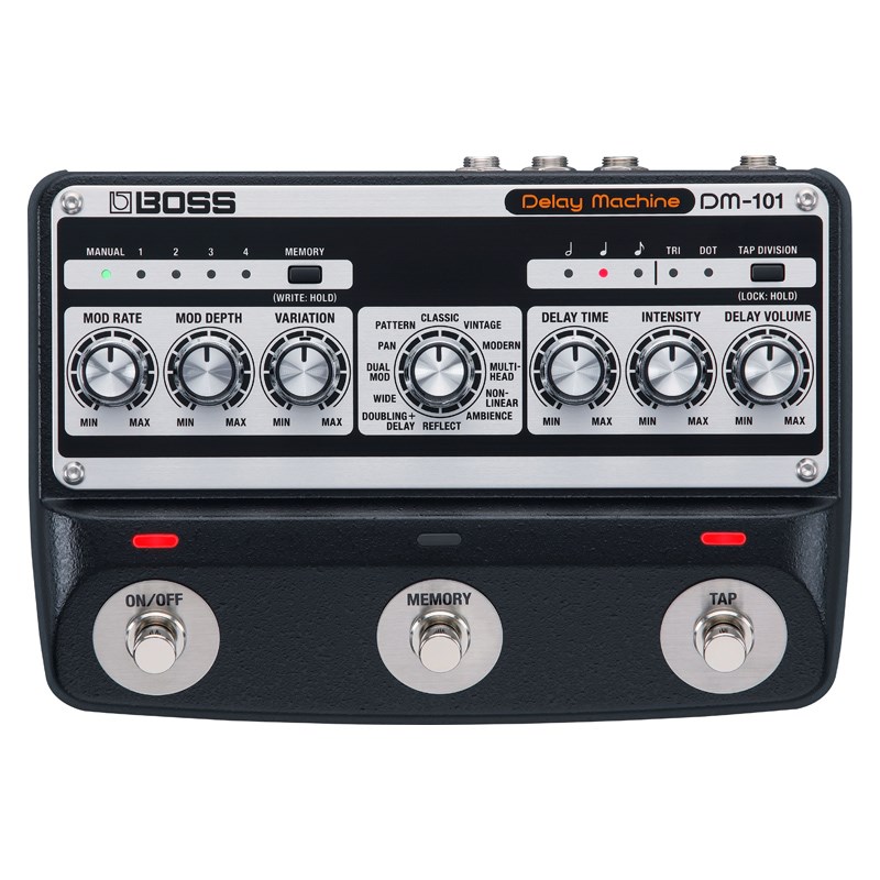 BOSS】究極のアナログ・ディレイ・マシーン『DM-101』が登場