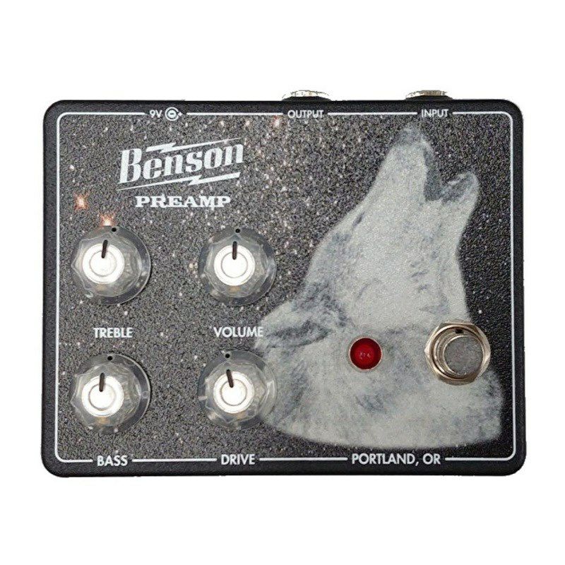 Benson Amps】遠吠えする狼が描かれた、数量限定デザインの「Preamp