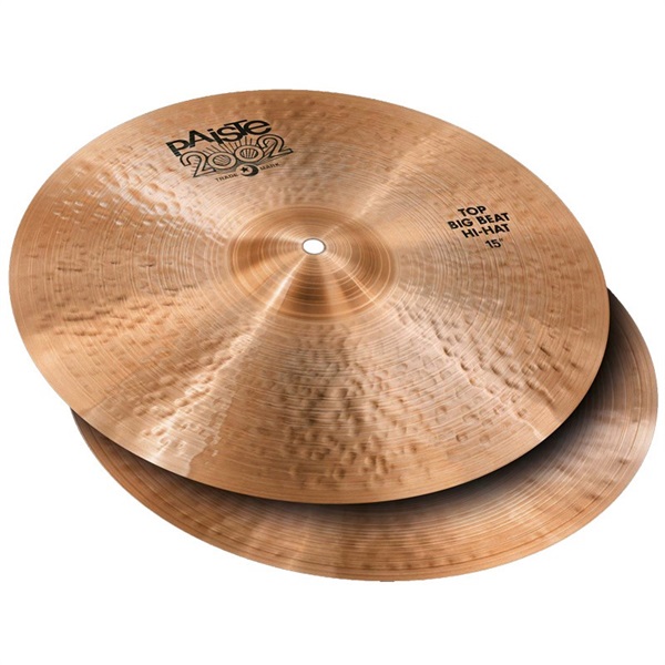 PAiSTe 2002 Black Big Beat Hihat 15pair ｜イケベ楽器店オンラインストア