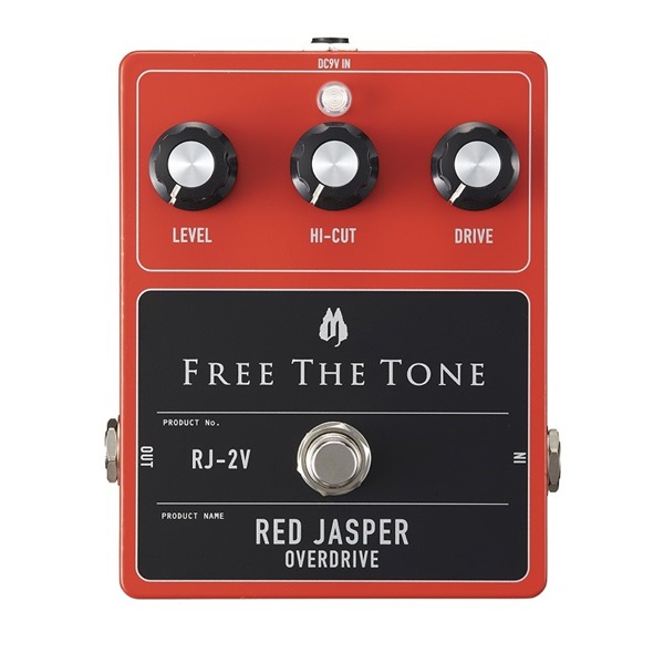 Free The Tone RED JASPER [RJ-2V]（フリーザトーン）オーバードライブ