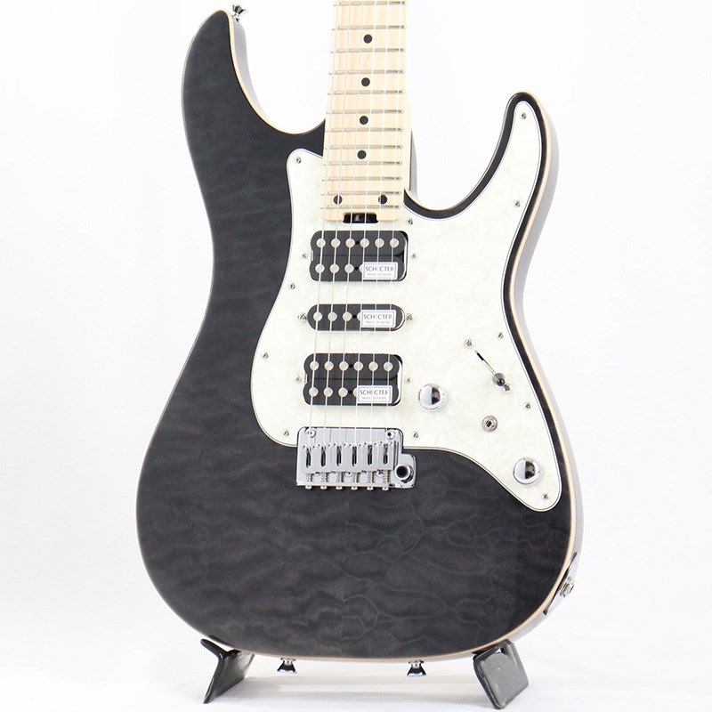 SCHECTER SD-2-24-AL-VTR (See-Thru Black/Maple) ｜イケベ楽器店