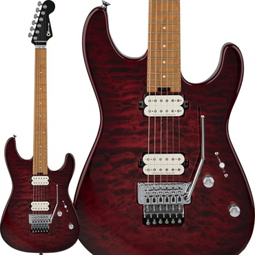 Charvel Pro-Mod Plus San Dimas Style 1 HH FR CM (Sangria Burst