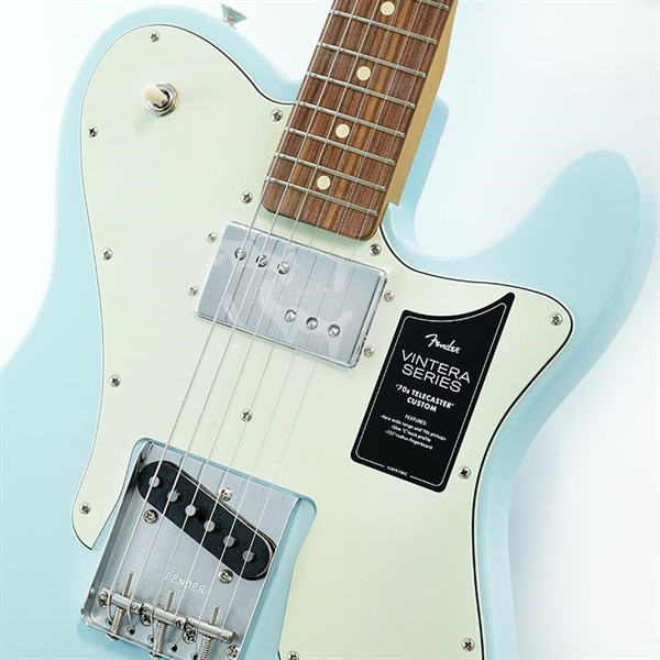 Fender MEX Vintera '70s Telecaster Custom (Sonic Blue/Pau Ferro