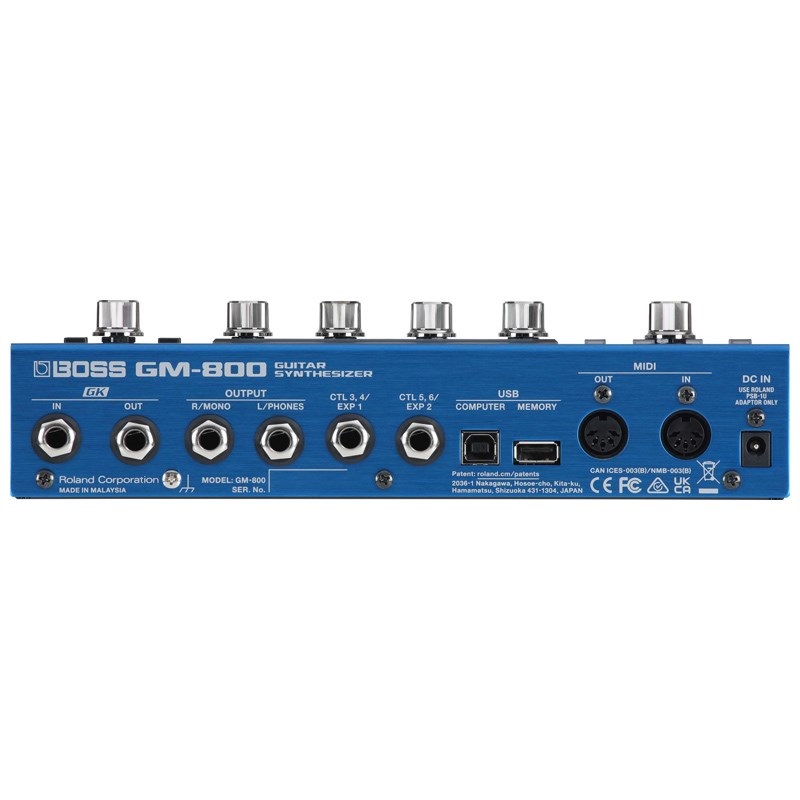 BOSS GM-800 [Guitar Synthesizer] ギターシンセ ボス ｜イケベ楽器店