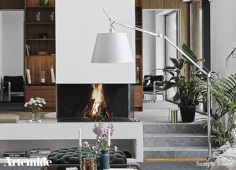Tolomeo Mega Floor （Grey Satin） ｜ Artemide アルテミデ 【 IKEDA