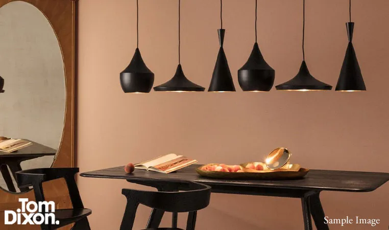 ビート ファット ペンダント LED（ブラック） ｜ TOM DIXON トム