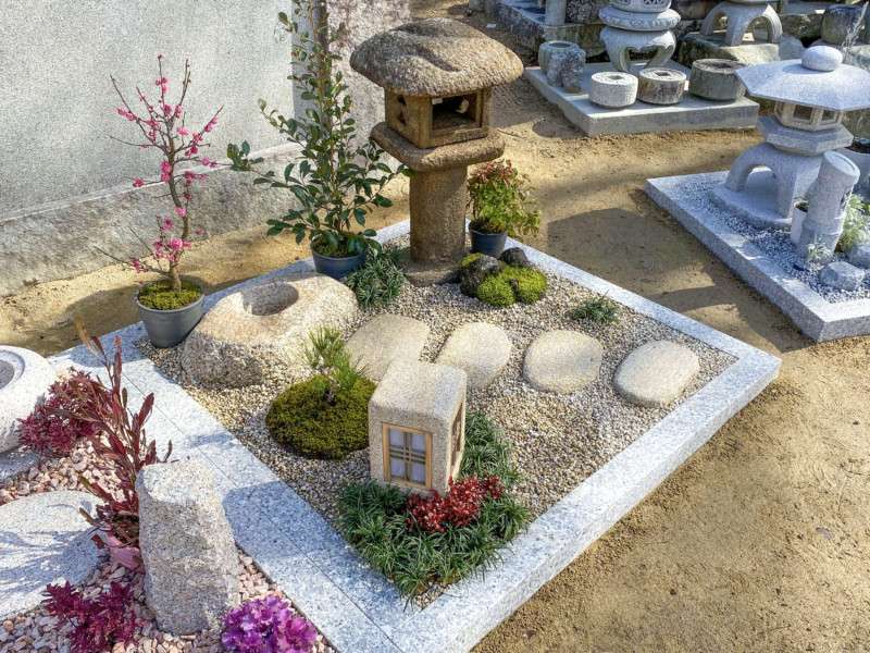 石都岡崎の伝統的工芸品で造るDIY庭園【一坪庭園・原色庭園】 | 石の