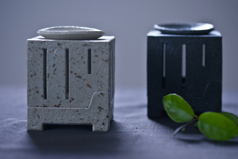 原康広（弥兆窯）｜茶香炉セット｜作家もの和食器通販”IVORY