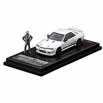 Ignition Model 1/64 TOP SECRET GT-R VR32 White w/Mr. Nagata Metal