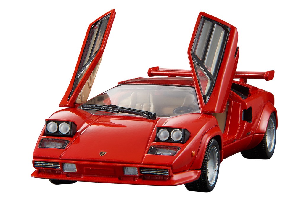 超精巧に再現「ランボルギーニ・カウンタックLP500S」 トミカ