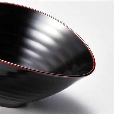 雅乃 越前漆器 くつろぎ盛鉢 サーバーセット 溜 化粧箱入り: サトクル