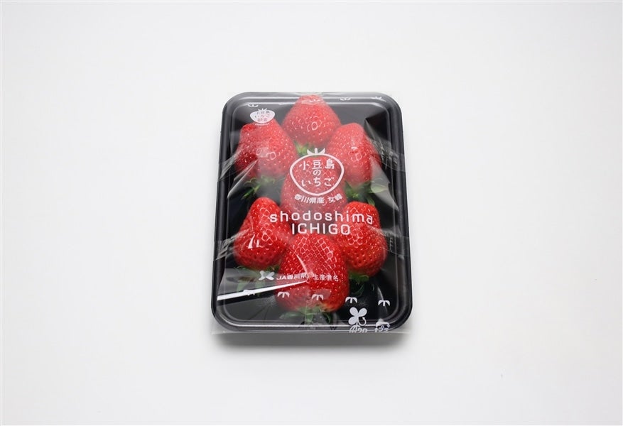 小豆島のいちご【女峰】≪DX≫平トレー 250g×2パック入を2箱: さぬき