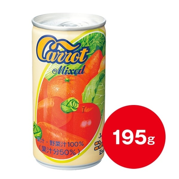 にんじんミックスジュース（195g×1缶): 博多うまかショップ|【JA