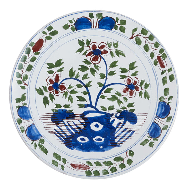 Astier de Villatte Bouquet Dinner Plate | Jayson Home