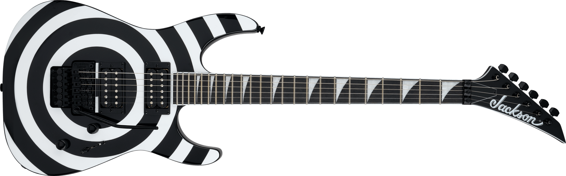 X Series Soloist™ SLX DX Graphic Srs, Bullseye – Jacksonguitars.com