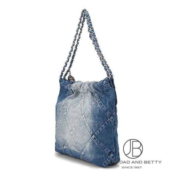 CHANEL 22 スモール ハンドバッグ デニム[AS3260 B10439 NM981] CHANEL