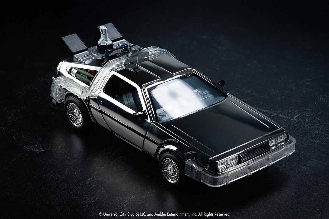 Buy Back to the Future Time Machine, 1:24 Scale Vehicle (Chrome