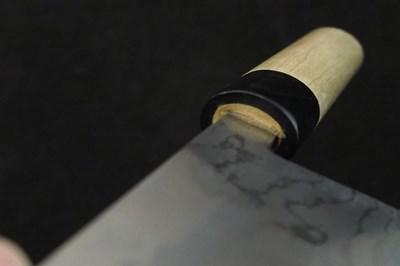 外山修司 作 鍛地 和牛刀240㎜・両刃 | 日本刃物総本店