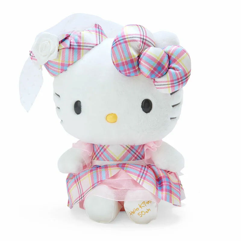 Hello Kitty 50th Tartan Plush – JapanLA