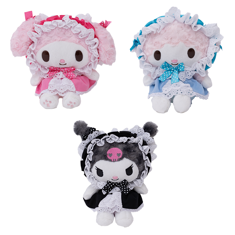 Sanrio Characters Fluffy Lolita Dress with Bonnet 8