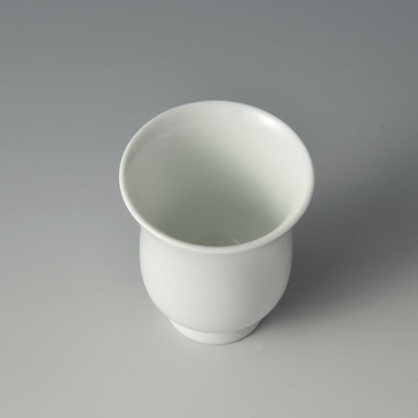 Japan Pottery Net / 白磁ぐい呑み B