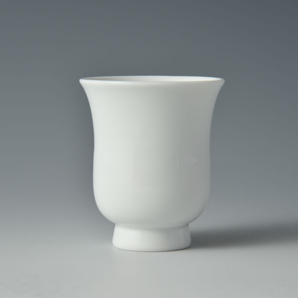 Japan Pottery Net / 白磁ぐい呑み B