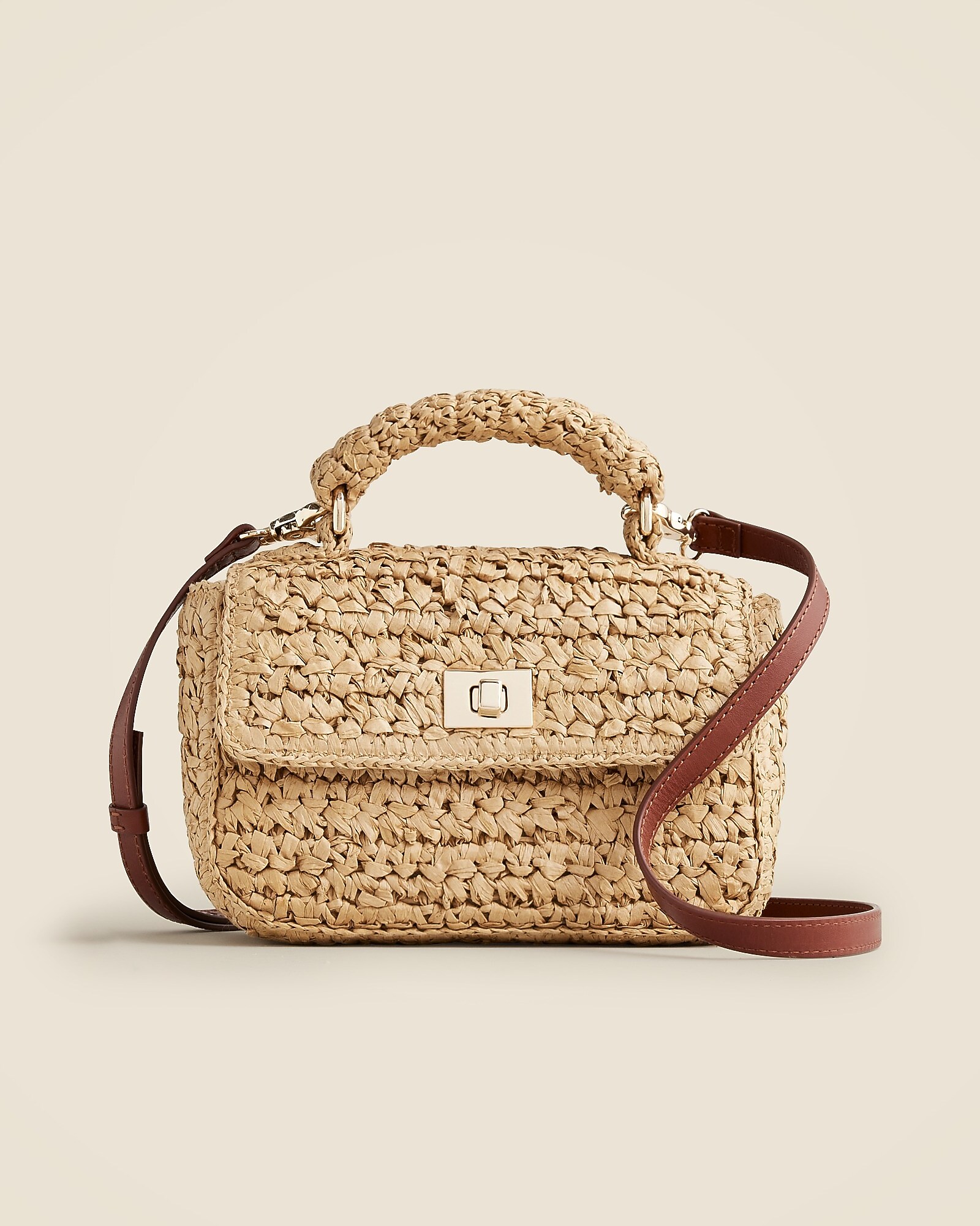 Small Edie Hand-woven Top-handle Bag For Women | J.Crew
