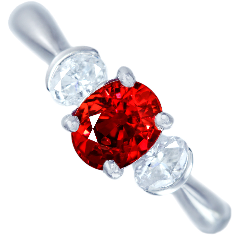 jewel planet 公式サイト / 【代行販売】PT900 レッドスピネル 1.215ct