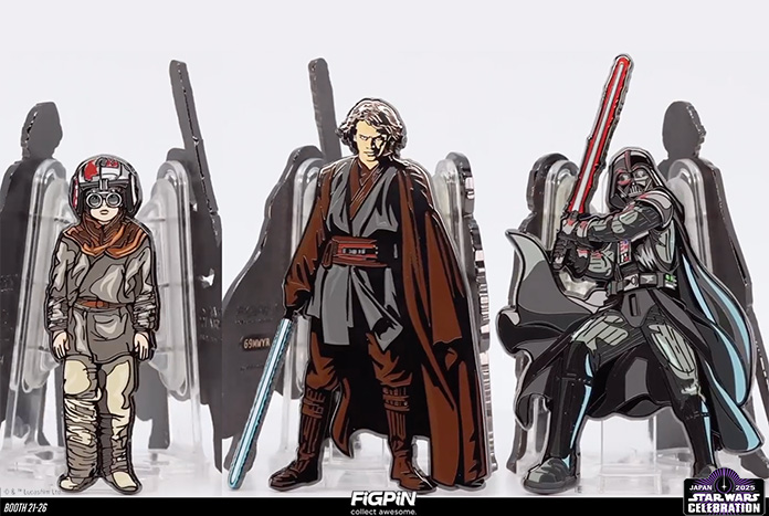 Star Wars Celebration Japan 2025: More FiGPiN Exclusive Images