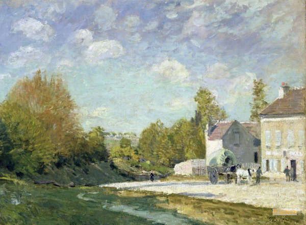 アルフレッド・シスレー（Alfred Sisley） - 油絵 複製画 - 印象派