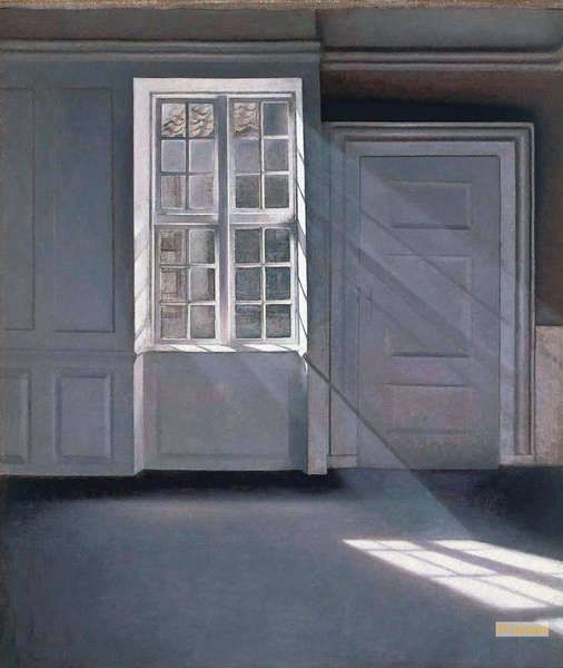 ヴィルヘルム・ハンマースホイ（Vilhelm Hammershoi） - 複製画