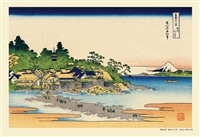 CUT-300-220 葛飾北斎 富嶽三十六景 相州江の島（そうしゅうえのしま