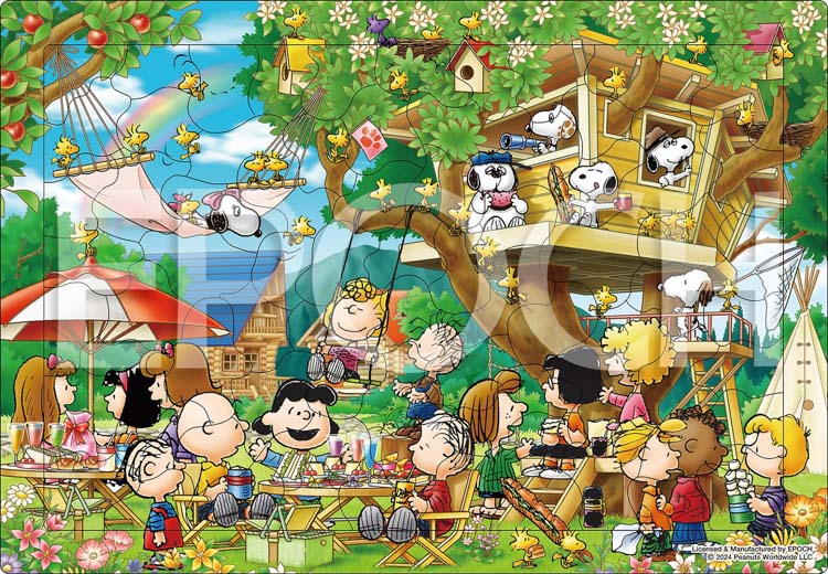 APO-25-300 ピクチュアパズル スヌーピー ツリーハウス 75ピース ［CP