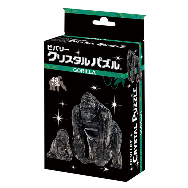BEV-50308 クリスタルパズル ゴリラ 48ピース ビバリー の商品詳細