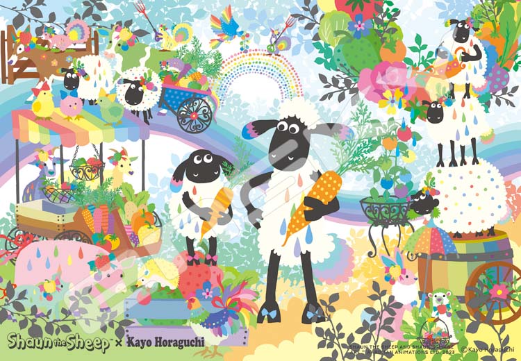 ENS-1000T-390 ひつじのショーン Shaun the Sheep × Kayo Horaguchi