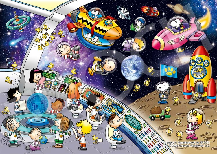 EPO-55-602 スヌーピー クリアカット スヌーピー スペーストラベル 216