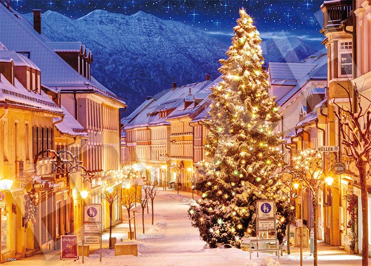 EPO-79-488s 風景 ムルナウのクリスマスツリー ドイツ 500ピース