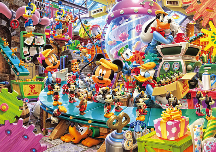 TEN-D300-268 ディズニー ミッキーのトイファクトリー（ミッキー） 300