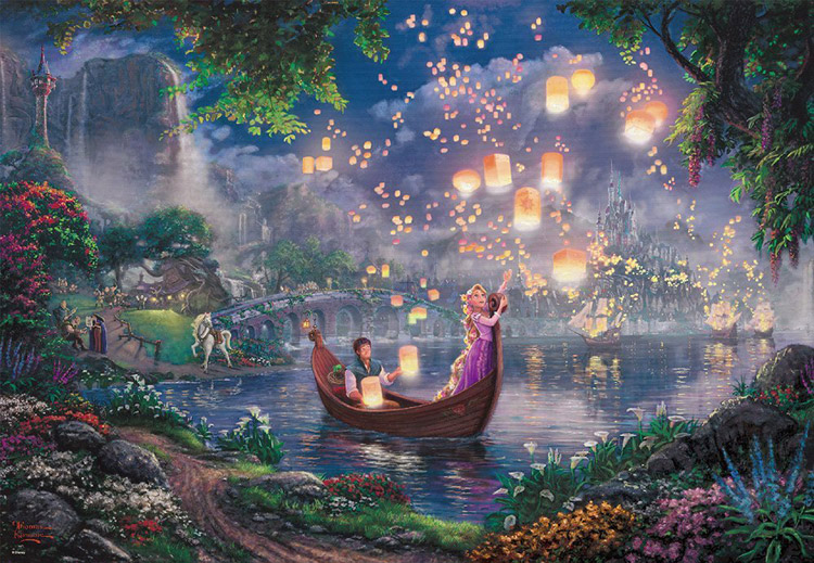 TEN-D1000-488 ディズニー Tangled（塔の上のラプンツェル ） 1000