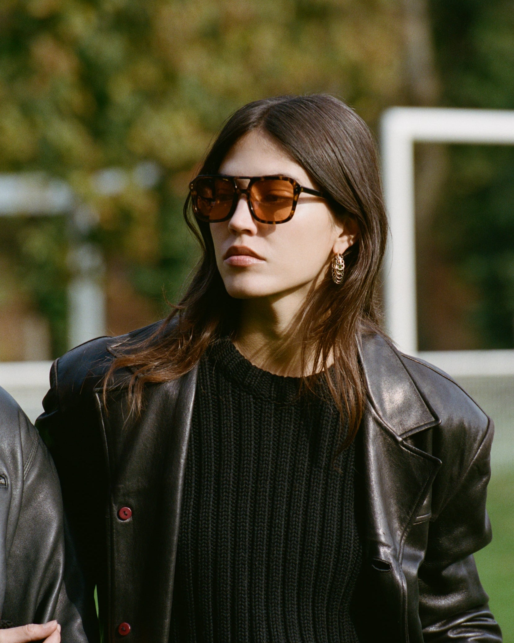 The Elma JF Colors Medium Women's Sunglasses in Yellow Tortoise