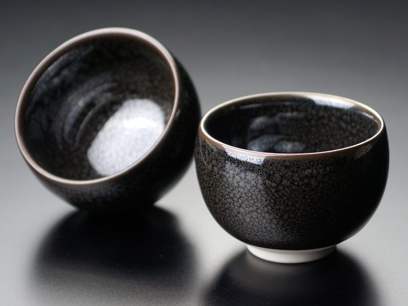 有田焼】酒器セット 耀変油滴天目