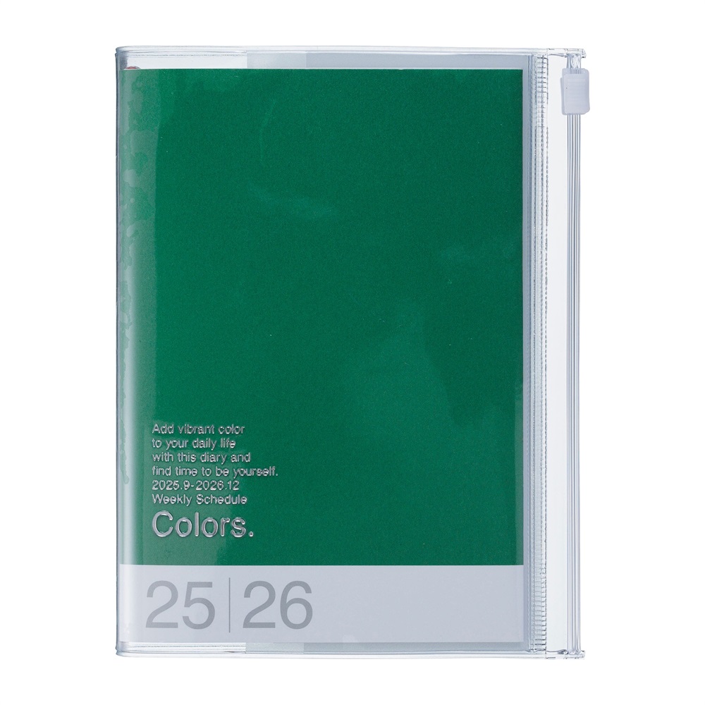 MARK'S 海外手帳 2026 スケジュール帳 2025年9月始まり 週間バーチカル