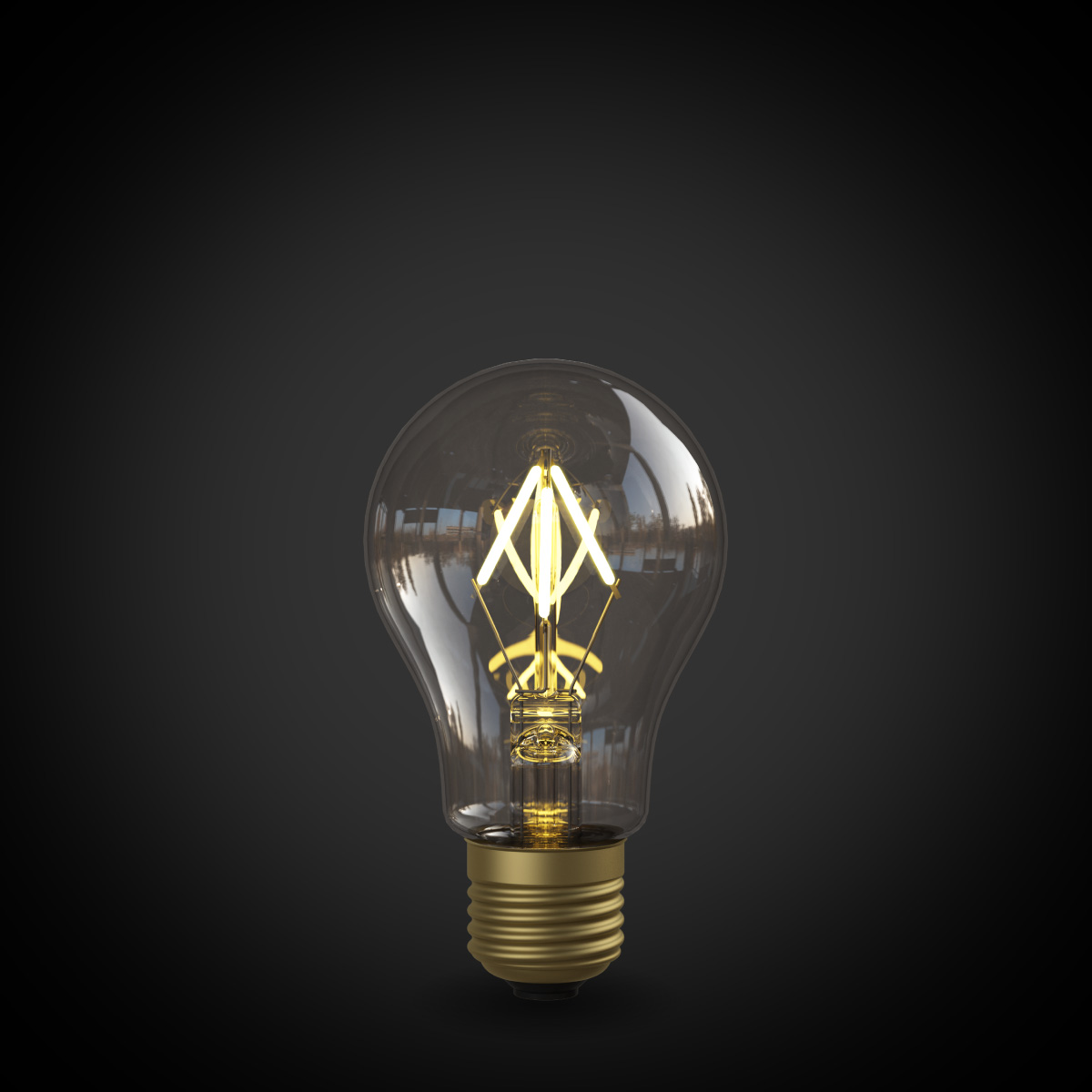 フィラメントLED電球「Siphon」 The Bulb60 LDF110D ザ・バルブ Only One