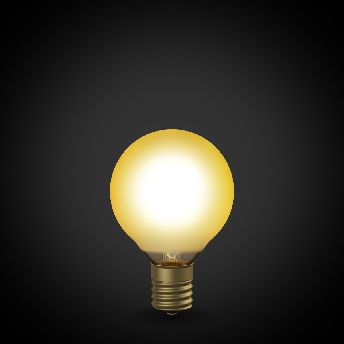 フィラメントLED電球「Siphon」 Ball50 LDF60D ボール50 Only One