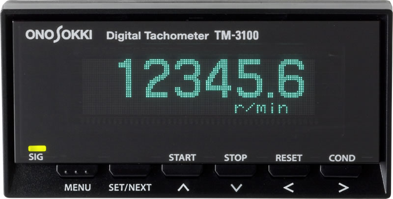 小野測器 - デジタル回転計 TM-3100シリーズ（販売終了）