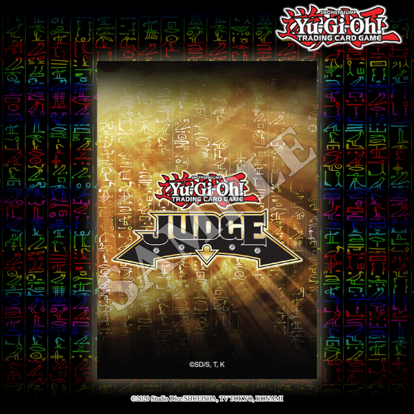 遊戯王 JUDGE 2024 スリーブ ヒエログリフ・ミレニアム 北米版
